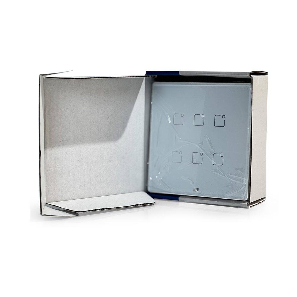 INTERRUPTOR TOUCH 6 BOTÕES BRANCO WI-FI 4X4 WEG 16638090 - Image 7