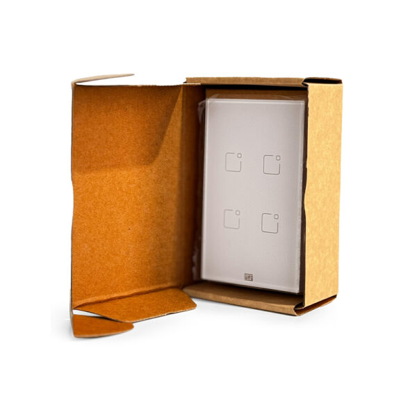 INTERRUPTOR TOUCH 4 BOTÕES BRANCO WI-FI 4X2 WEG 16638089 - Image 7