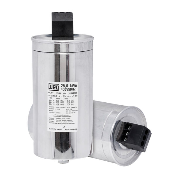 CAPACITOR WEG CFP 17,5KVAR 380V UCW17,5V40 Q26 60HZ 11916880