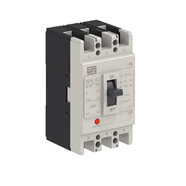 DISJUNTOR CAIXA MOLDADA WEG DWP63L-50-3 14256726