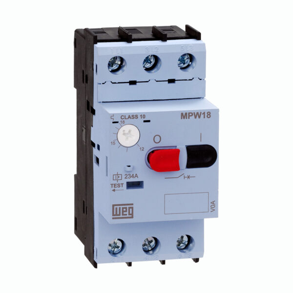 DISJUNTOR MOTOR WEG MPW18-3-U004 AZUL 2,5-4 A 12429370